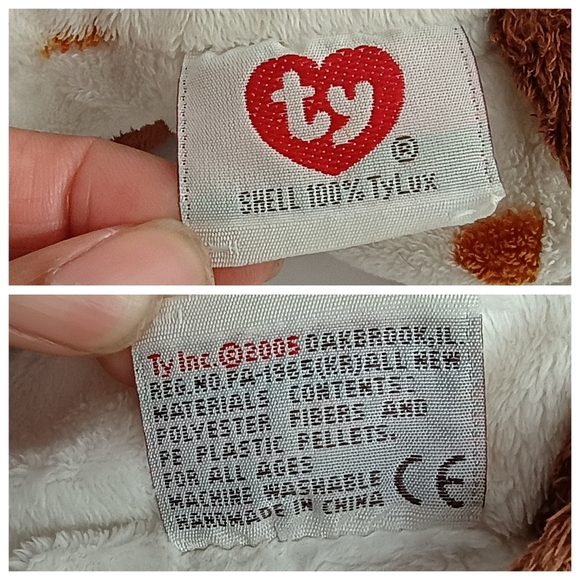 Ty Pluffies Gallops the Horse Pony Tylux 2005 Plush Stuffed Animal - Picture 11 of 11